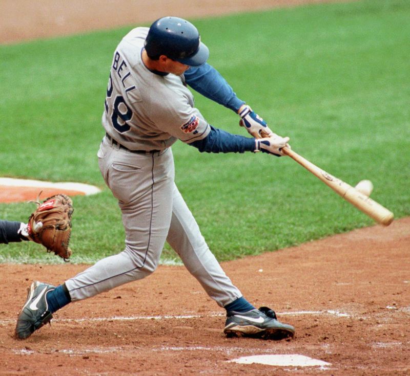Illustration for article titled How A Career Ends: Jay Bell Homered Off A Hall Of Famer In His First At-Bat, Flied Out In His Last